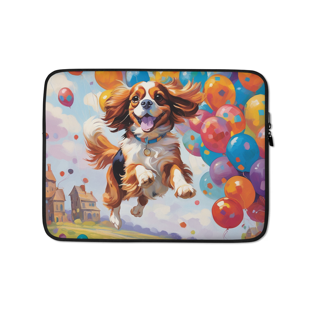 PugMug Custom Cavalier King Charles Spaniel Laptop Sleeve