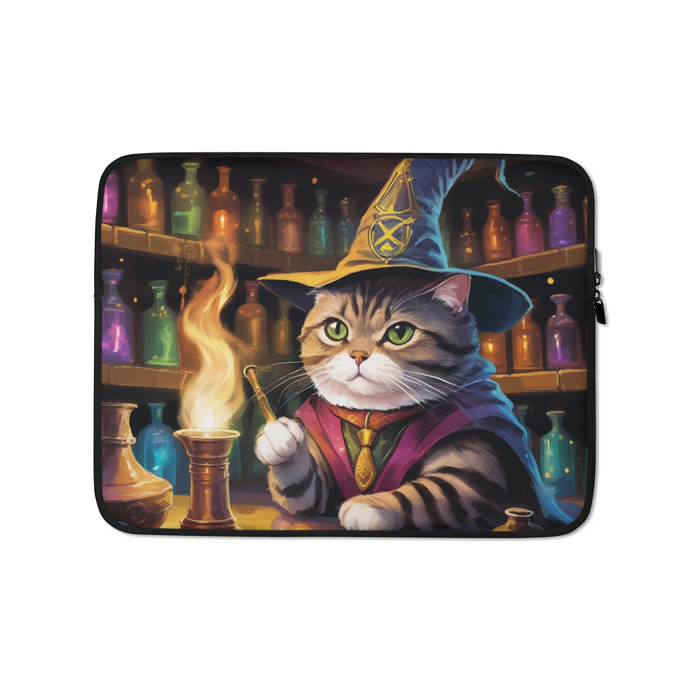 PugMug Custom Tabby Scottish Fold Cat Laptop Sleeve