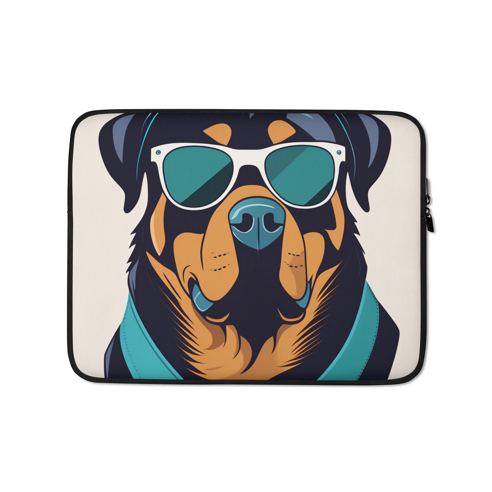 PugMug Custom Rottweiler Laptop Sleeve