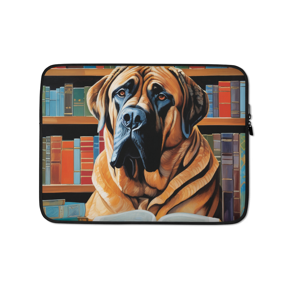 PugMug Custom Mastiff Laptop Sleeve