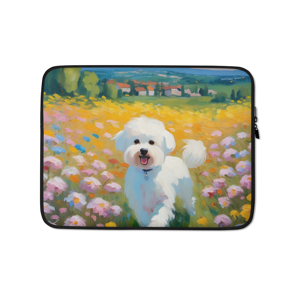 PugMug Custom Bichons Frise Laptop Sleeve