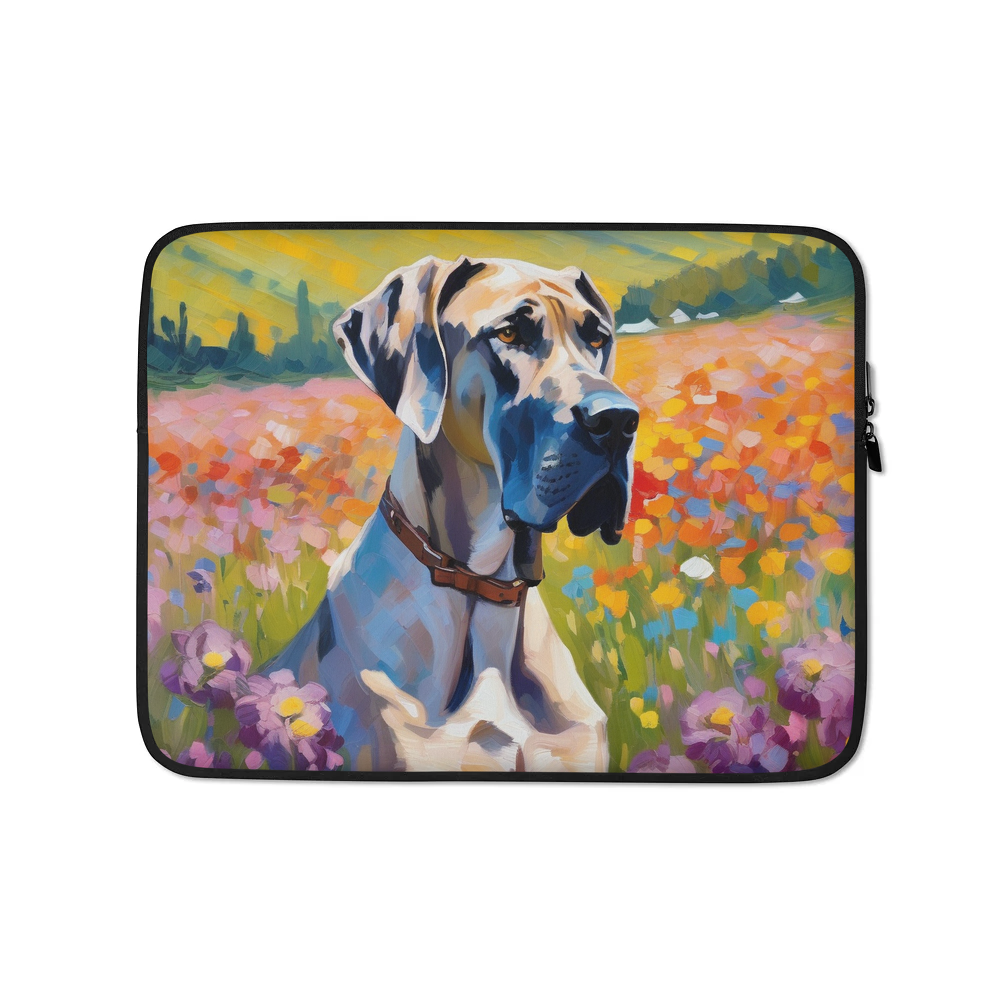 PugMug Custom Great Dane Laptop Sleeve