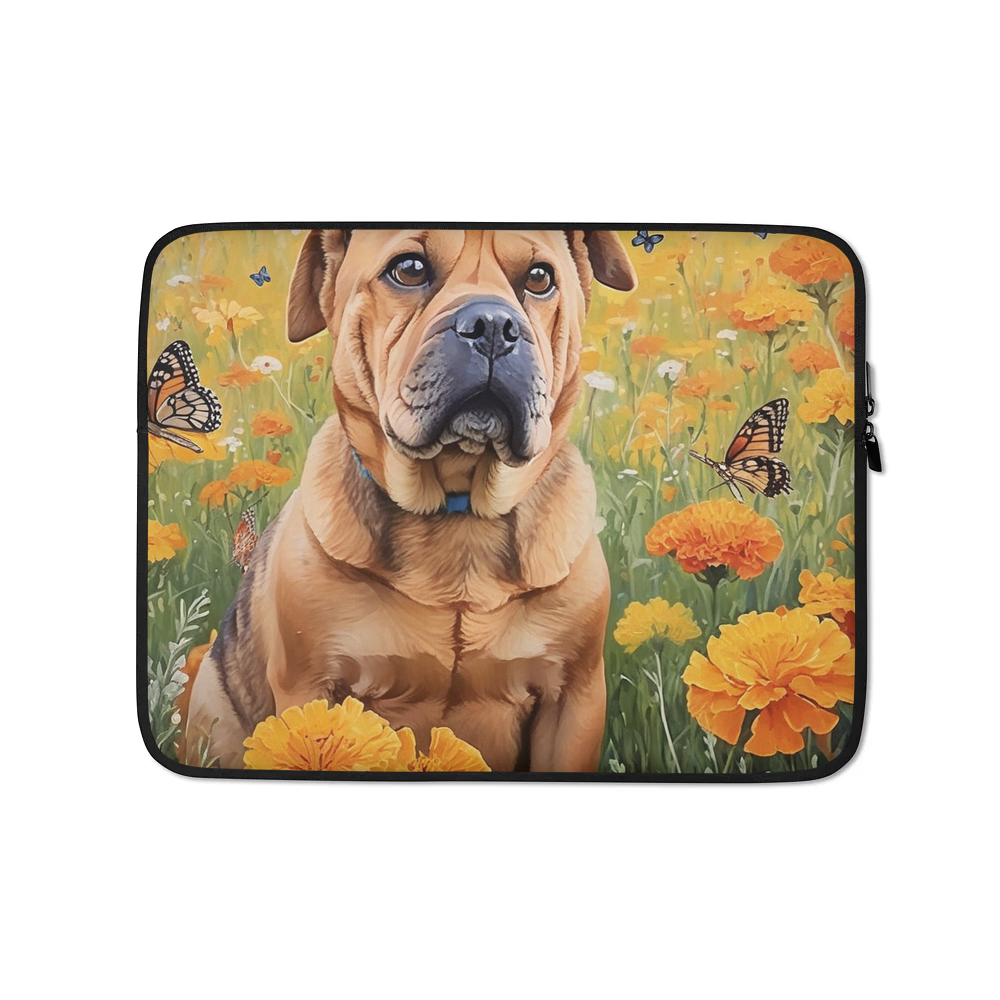 PugMug Custom Halina Laptop Sleeve