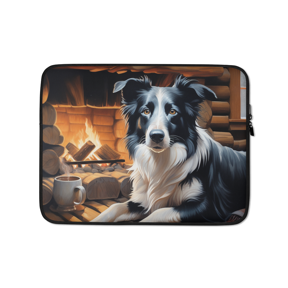 PugMug Custom Border Collie Laptop Sleeve
