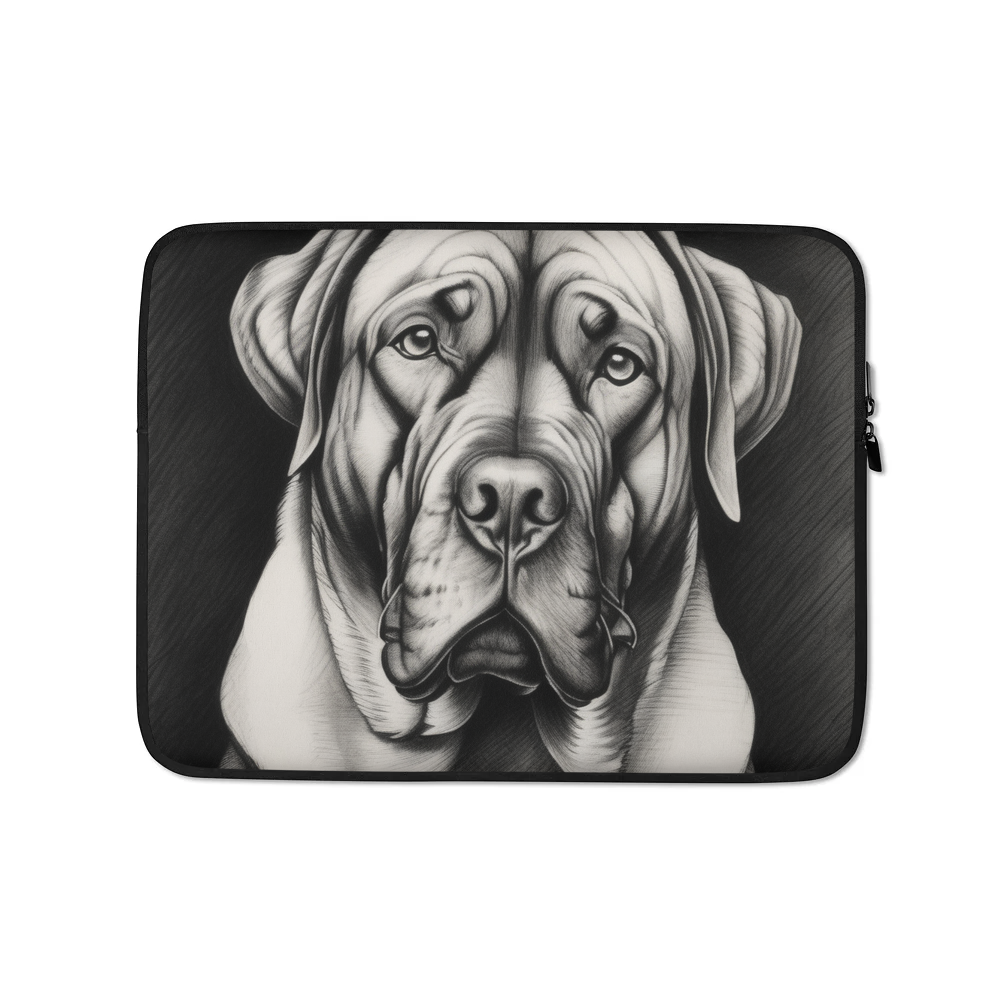 PugMug Custom Mastiff Laptop Sleeve