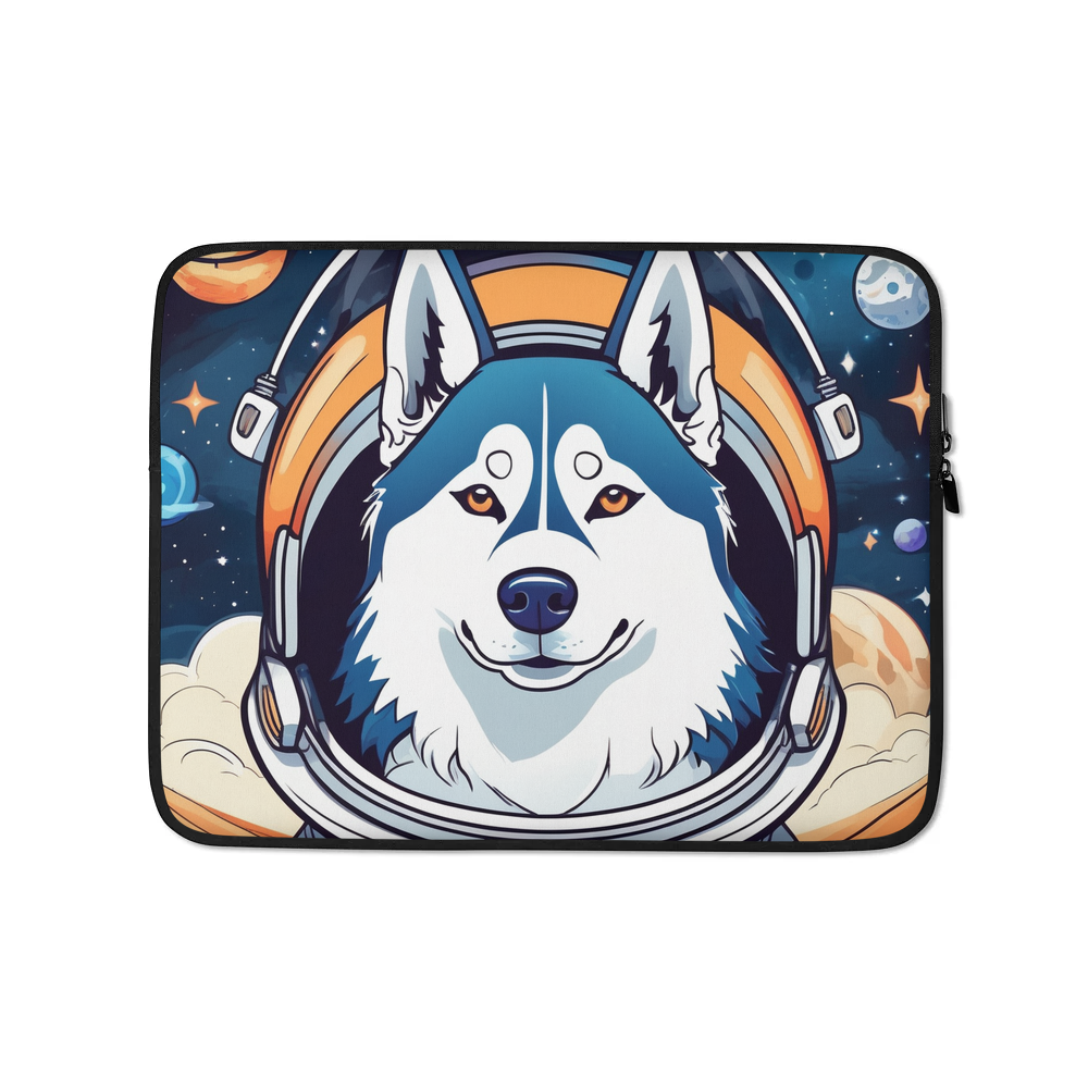 PugMug Custom Siberian Husky Laptop Sleeve