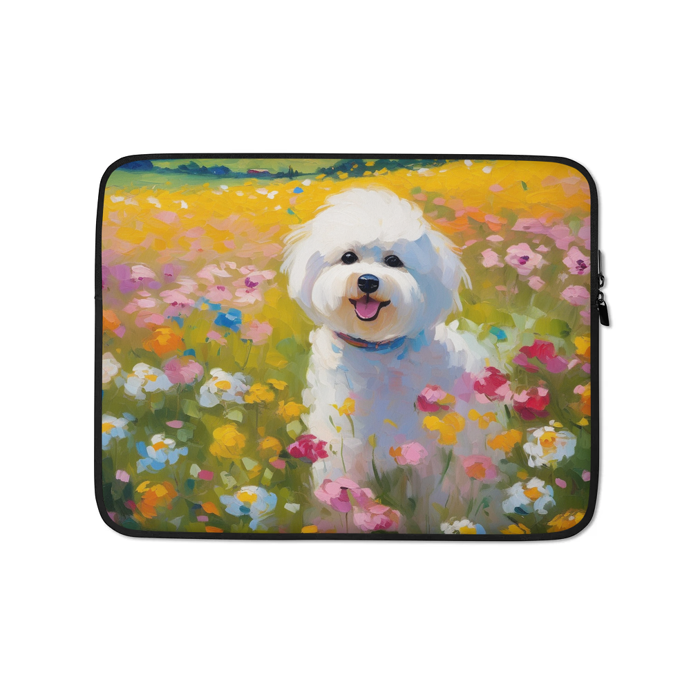 PugMug Custom Bichons Frise Laptop Sleeve