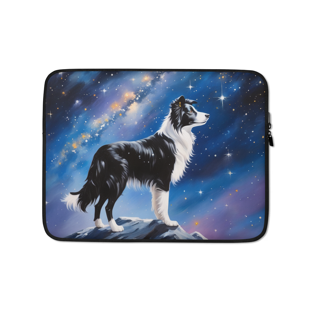 PugMug Custom Border Collie Laptop Sleeve