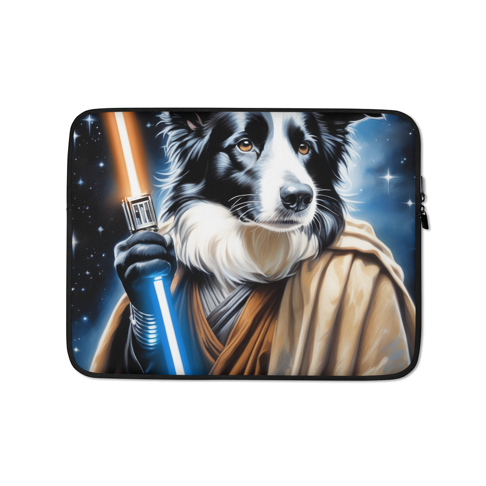 PugMug Custom Border Collie Laptop Sleeve