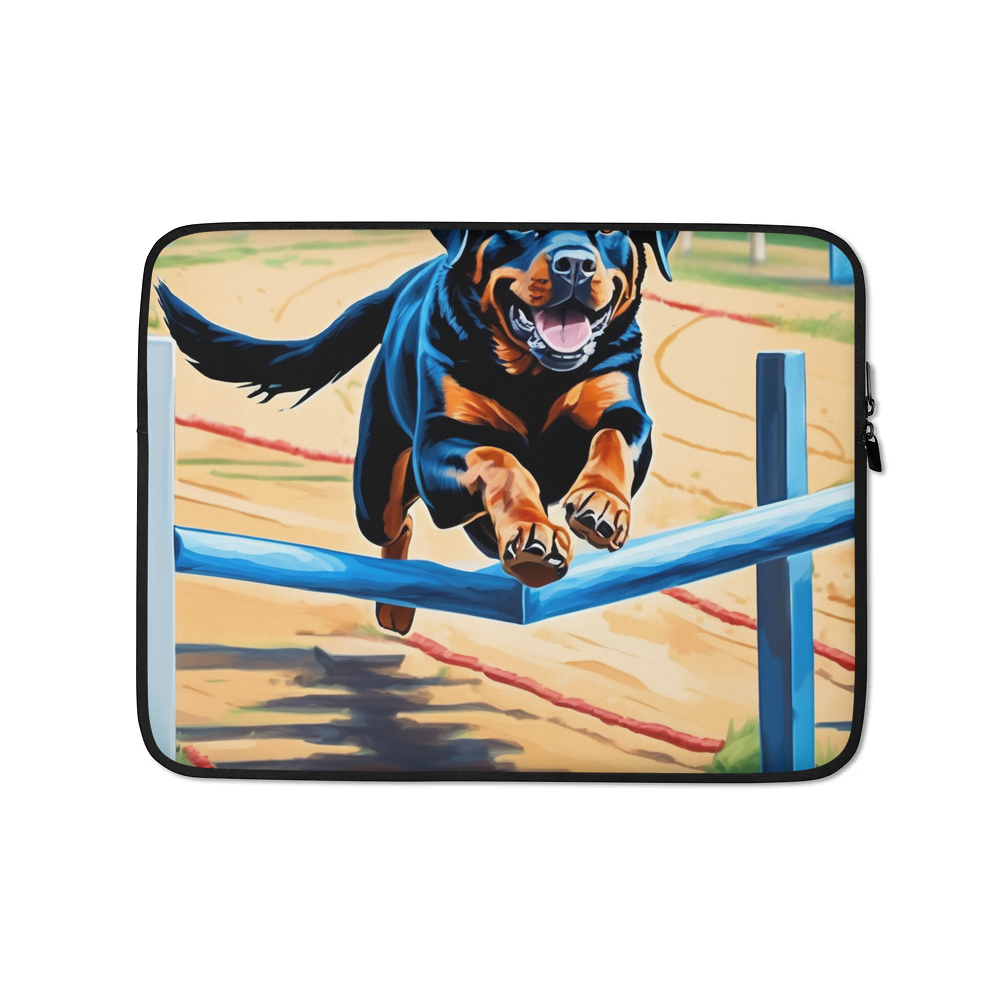 PugMug Custom Rottweiler Laptop Sleeve