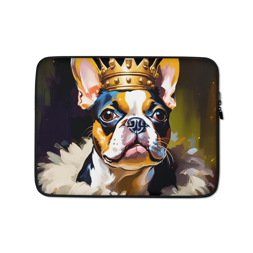 PugMug Custom Boston Terrier Laptop Sleeve