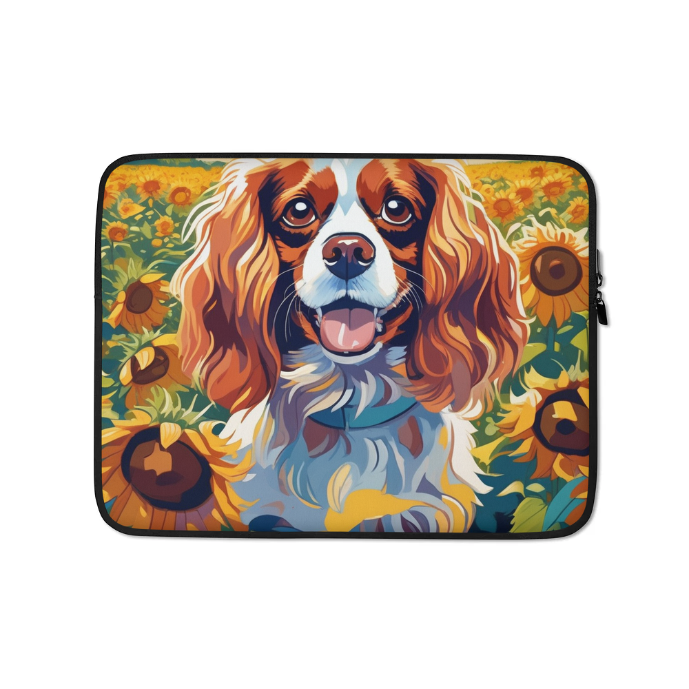 PugMug Custom Cavalier King Charles Spaniel Laptop Sleeve