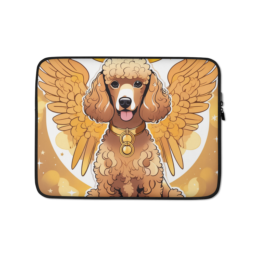PugMug Custom Tan Poodle Laptop Sleeve