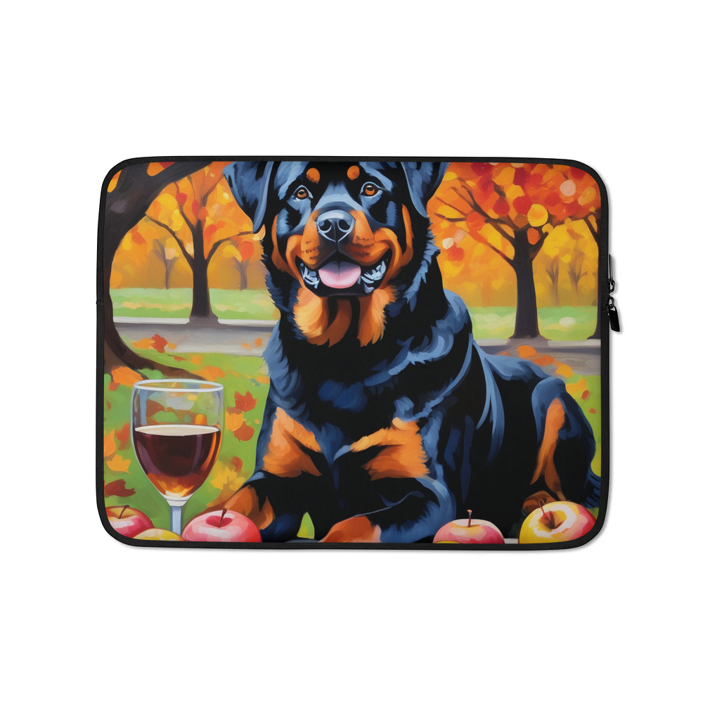 PugMug Custom Rottweiler Laptop Sleeve