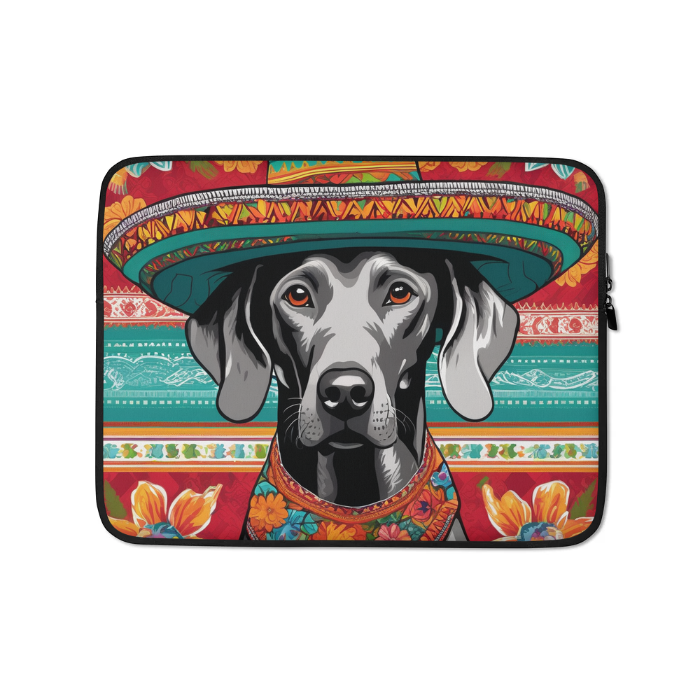 PugMug Custom Weimaraner Laptop Sleeve