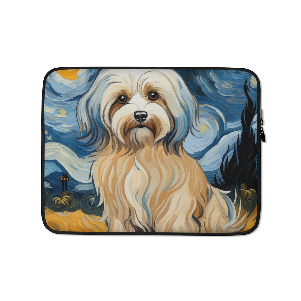 PugMug Custom Tan Havanese Dog Laptop Sleeve