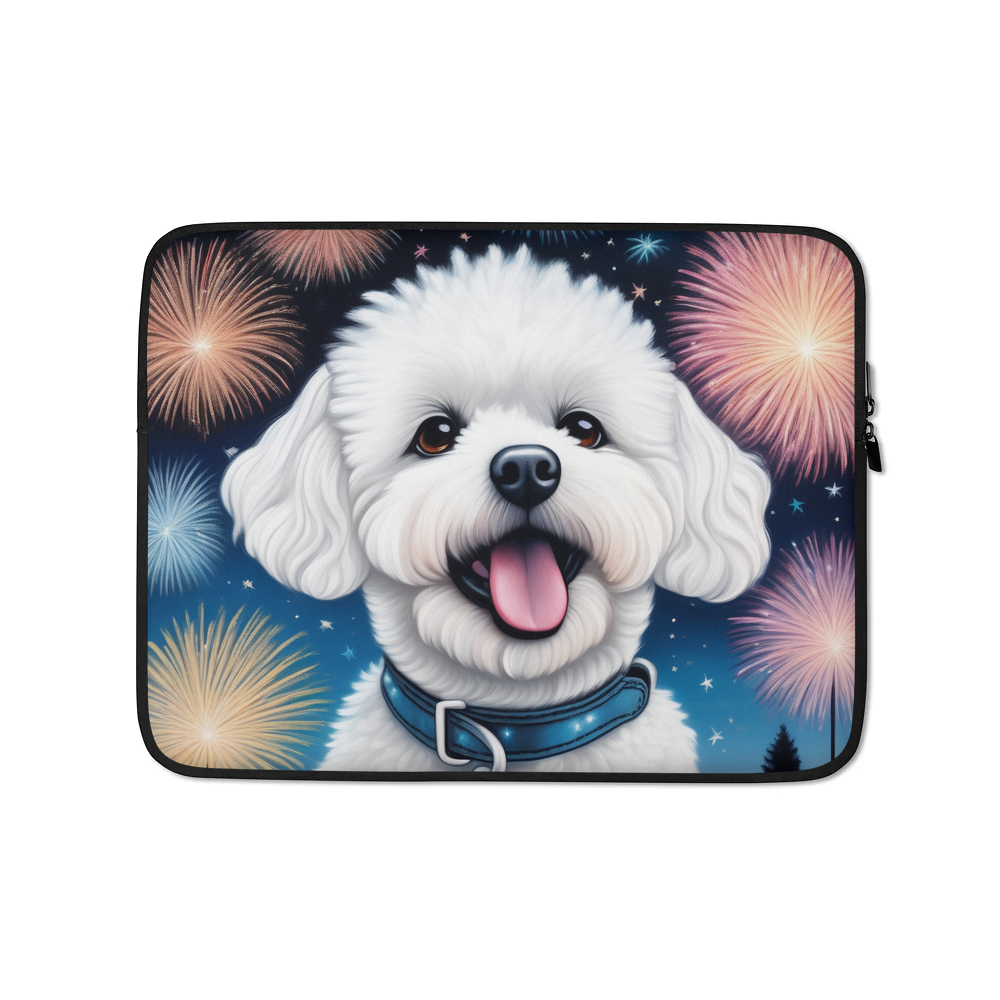 PugMug Custom Bichons Frise Laptop Sleeve
