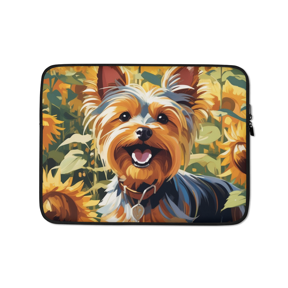 PugMug Custom Yorkshire Terrier Laptop Sleeve