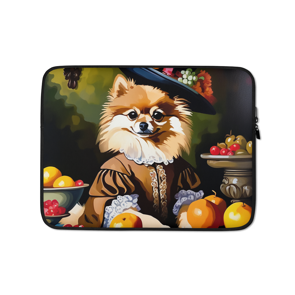 PugMug Custom Tan Pomeranian Laptop Sleeve
