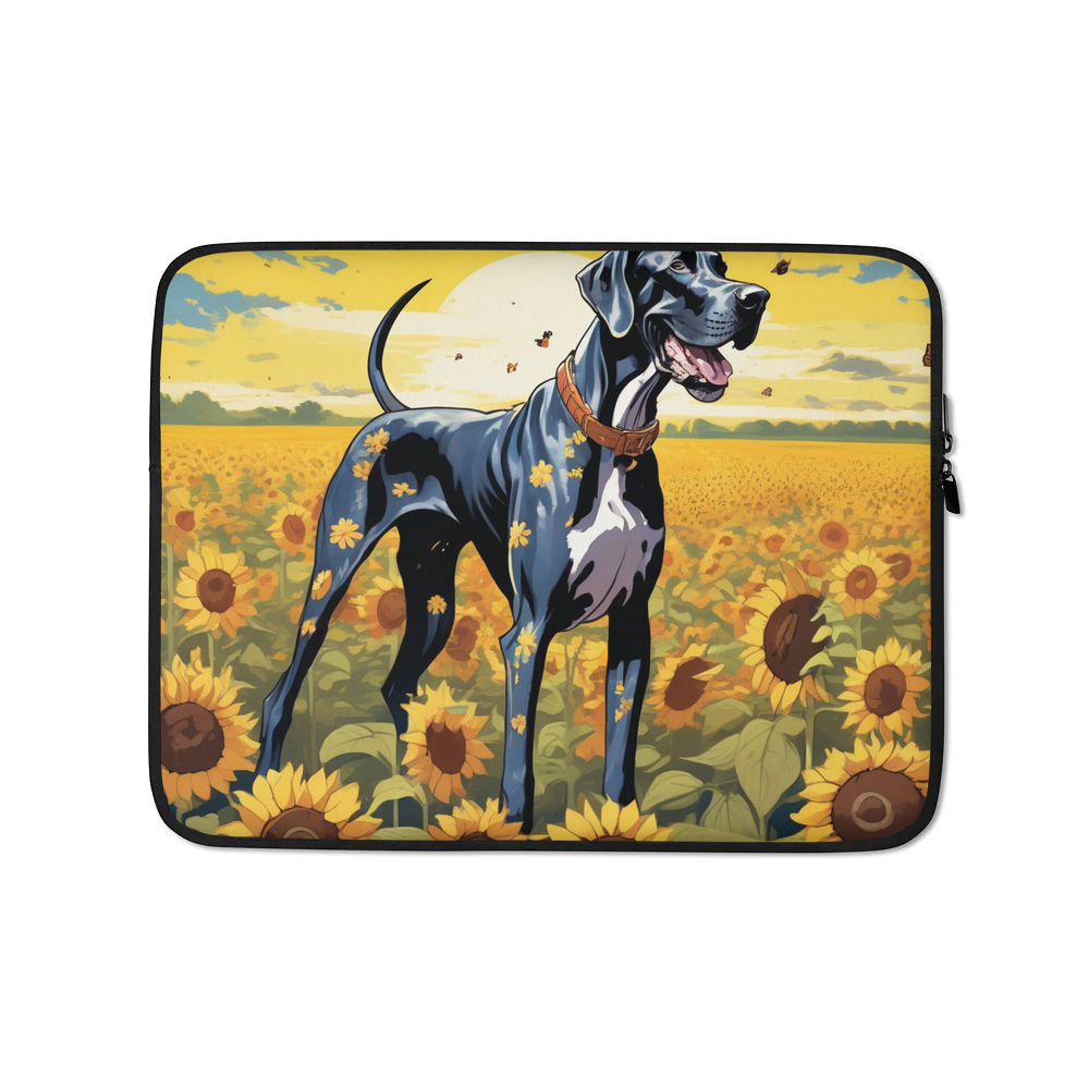 PugMug Custom Great Dane Laptop Sleeve
