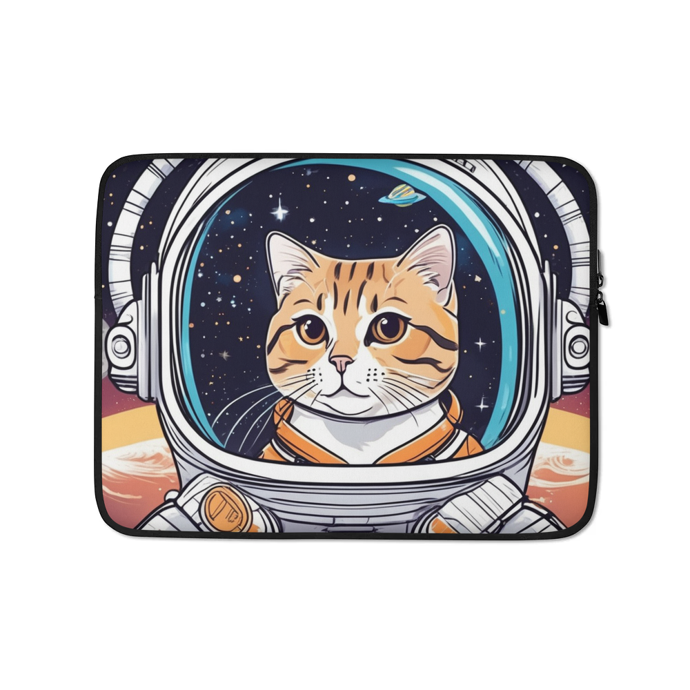 PugMug Custom Tabby Scottish Fold Cat Laptop Sleeve