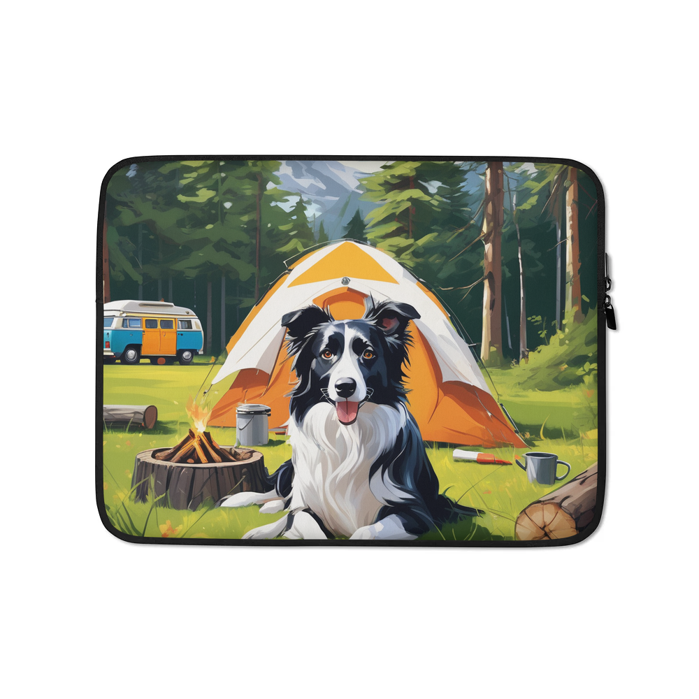 PugMug Custom Border Collie Laptop Sleeve