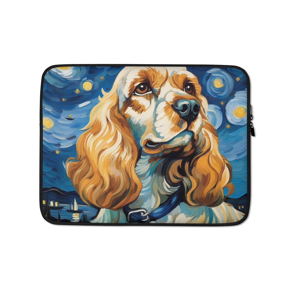 PugMug Custom Cocker Spaniel Laptop Sleeve