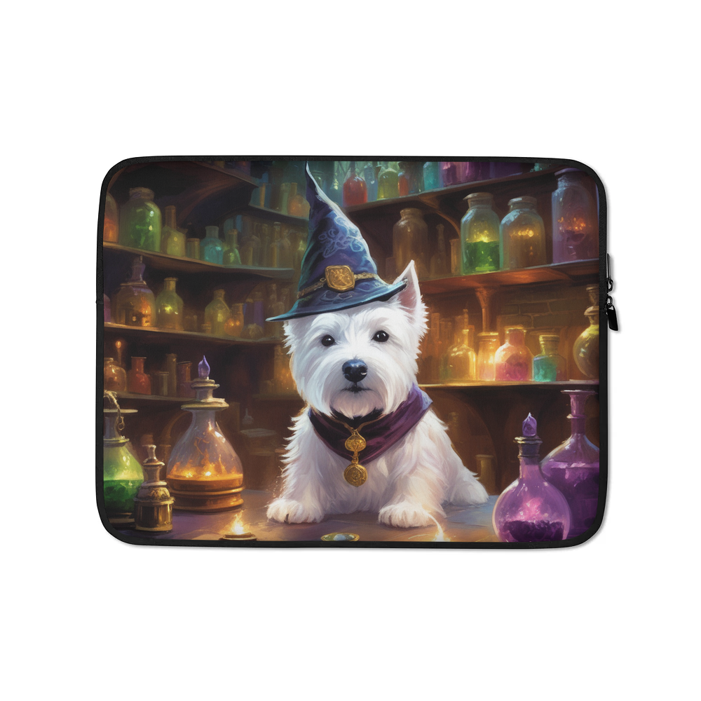 PugMug Custom West Highland White Terrier Laptop Sleeve