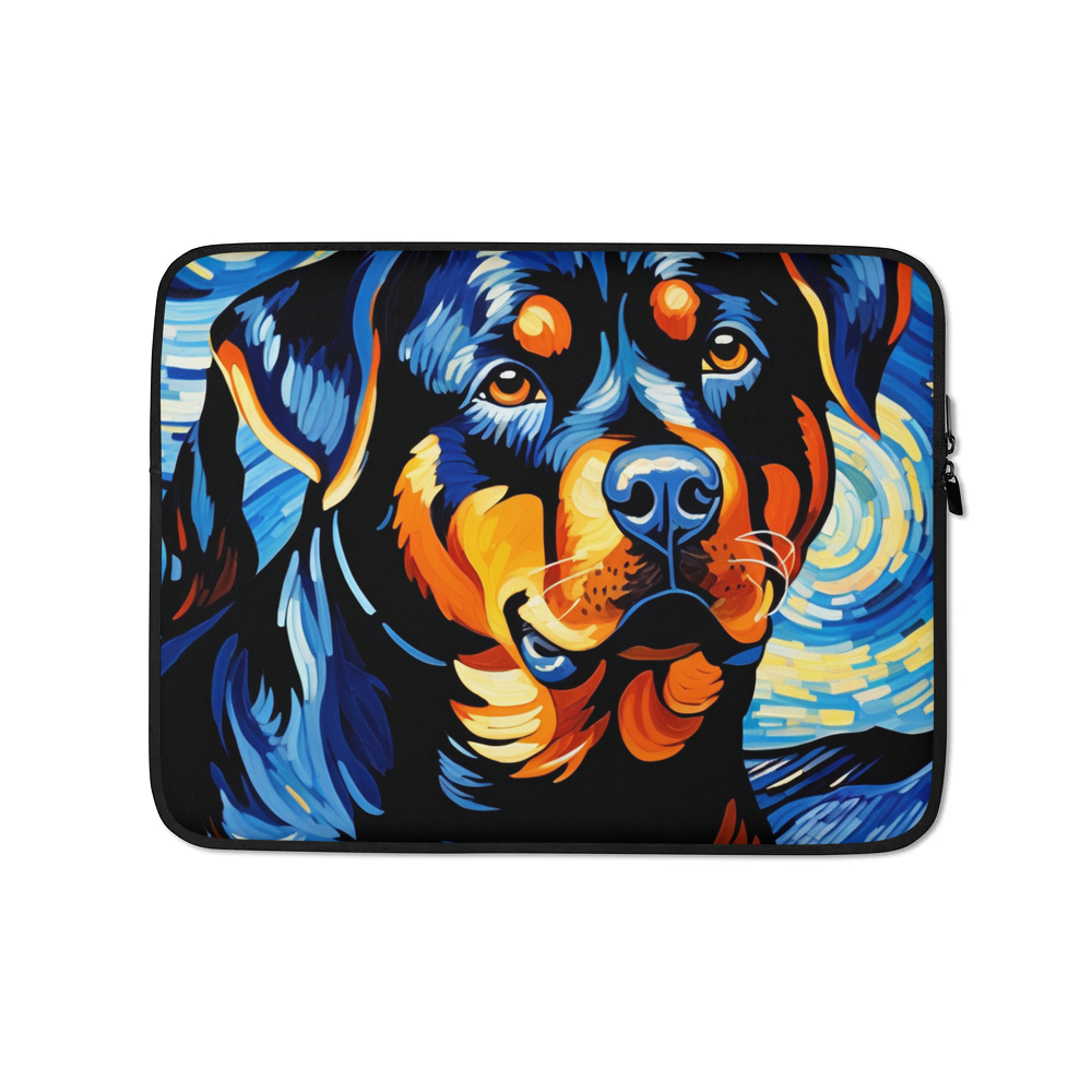 PugMug Custom Rottweiler Laptop Sleeve