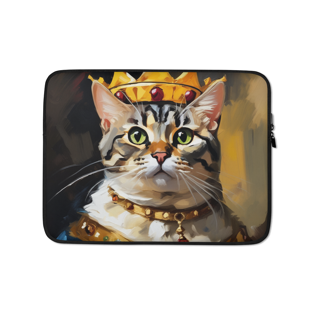 PugMug Custom Tabby American Shorthair Cat Laptop Sleeve