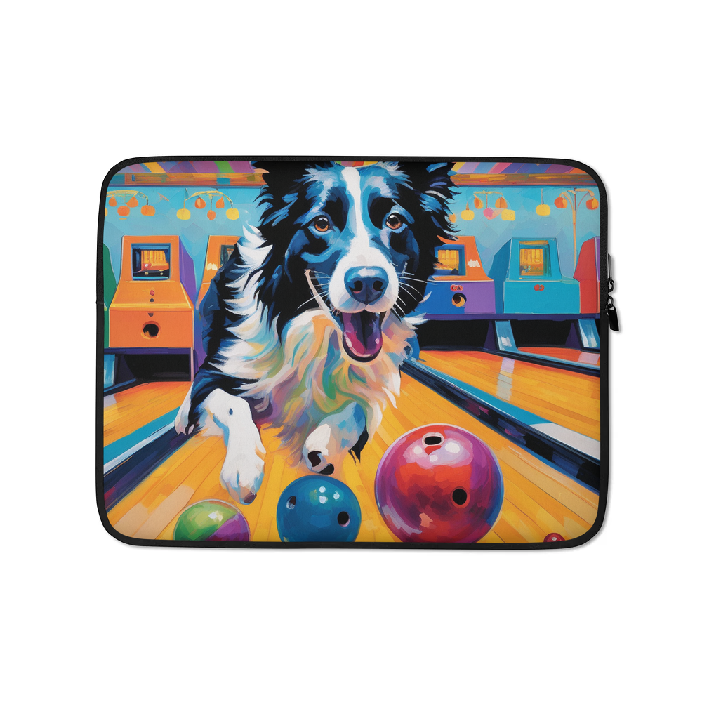 PugMug Custom Border Collie Laptop Sleeve