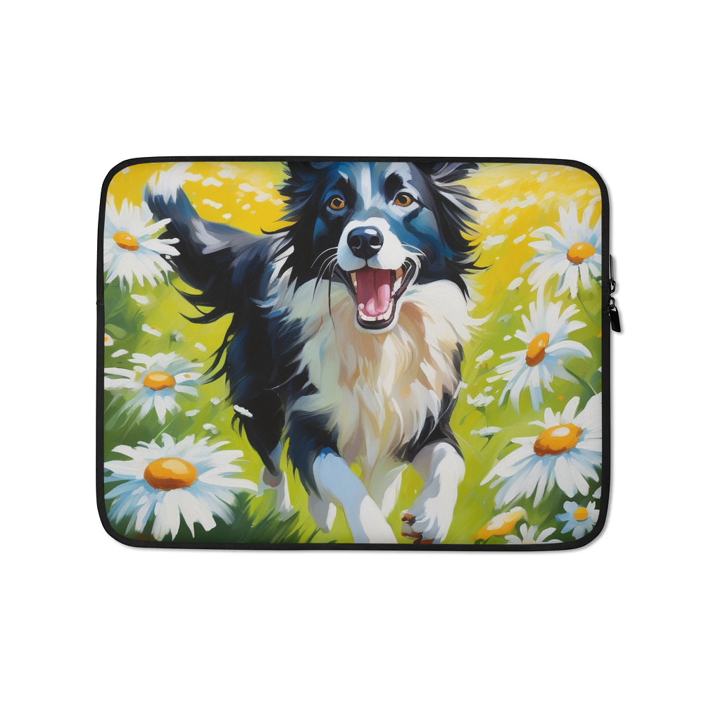 PugMug Custom Border Collie Laptop Sleeve