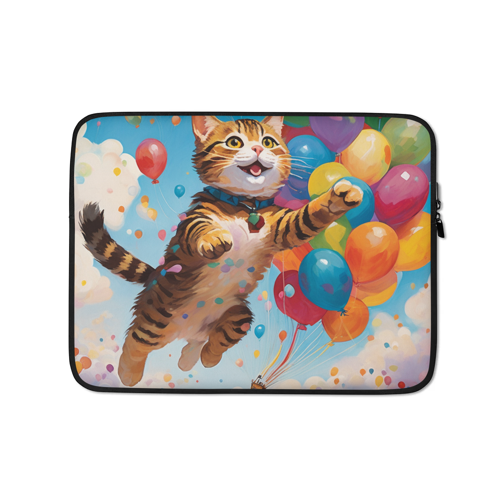 PugMug Custom Tabby Companion Cat Laptop Sleeve