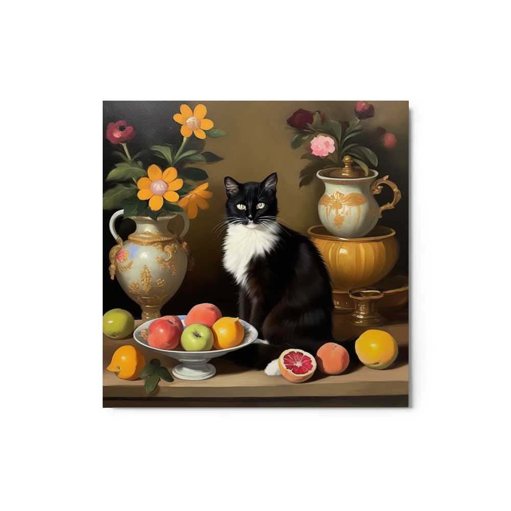 PugMug Custom Peerie Metal Print