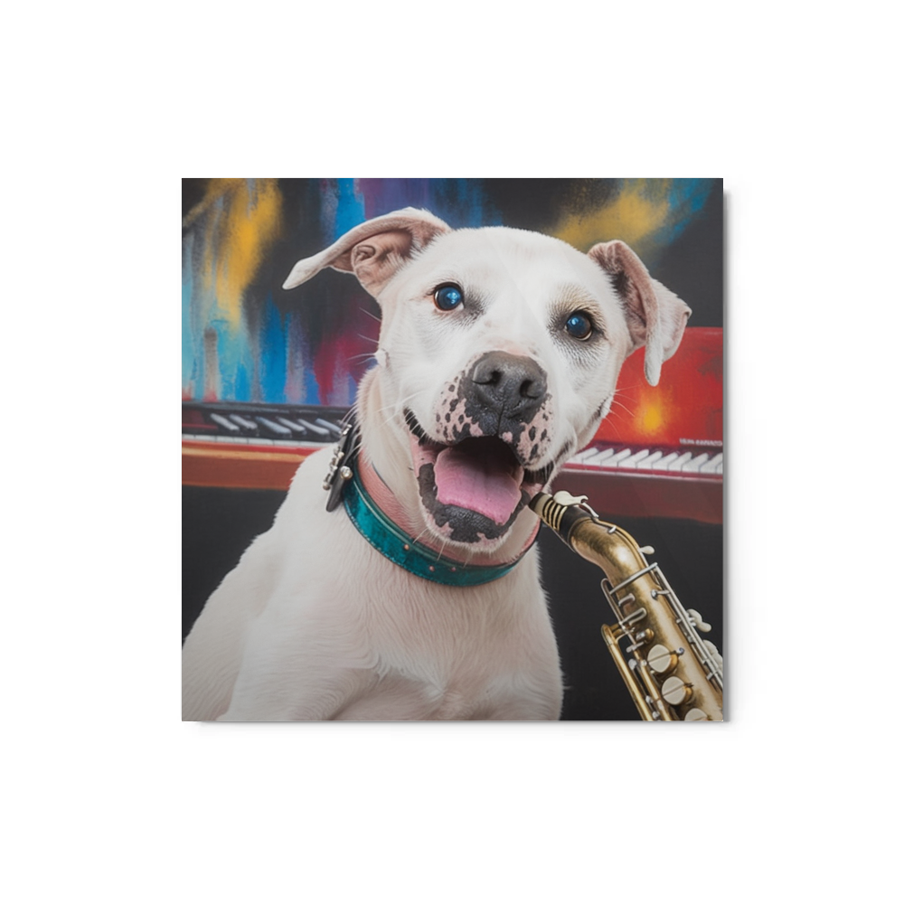 PugMug Custom Melody Metal Print