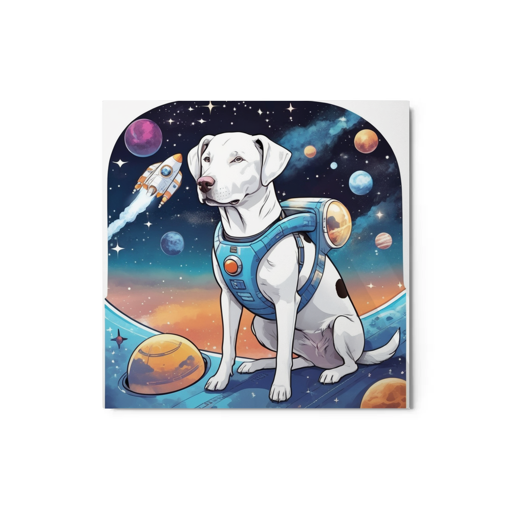 PugMug Custom Penny Metal Print