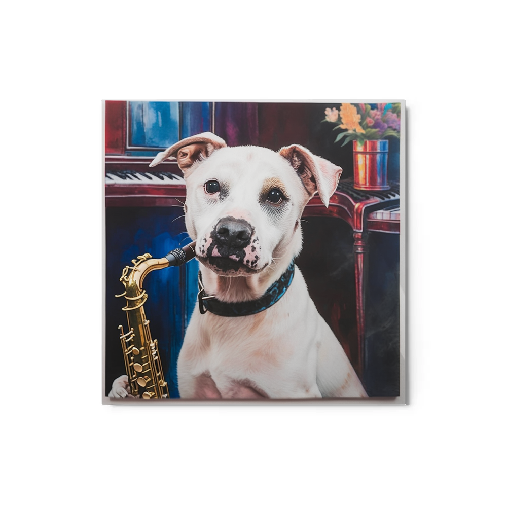 PugMug Custom Melody Metal Print