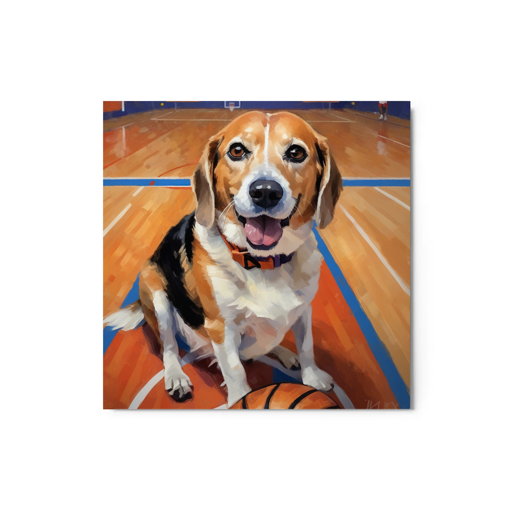 PugMug Custom Munchkin Metal Print