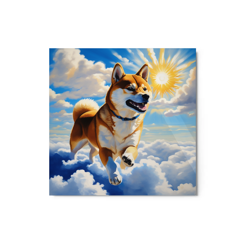 PugMug Custom Shiba Inu Metal Print