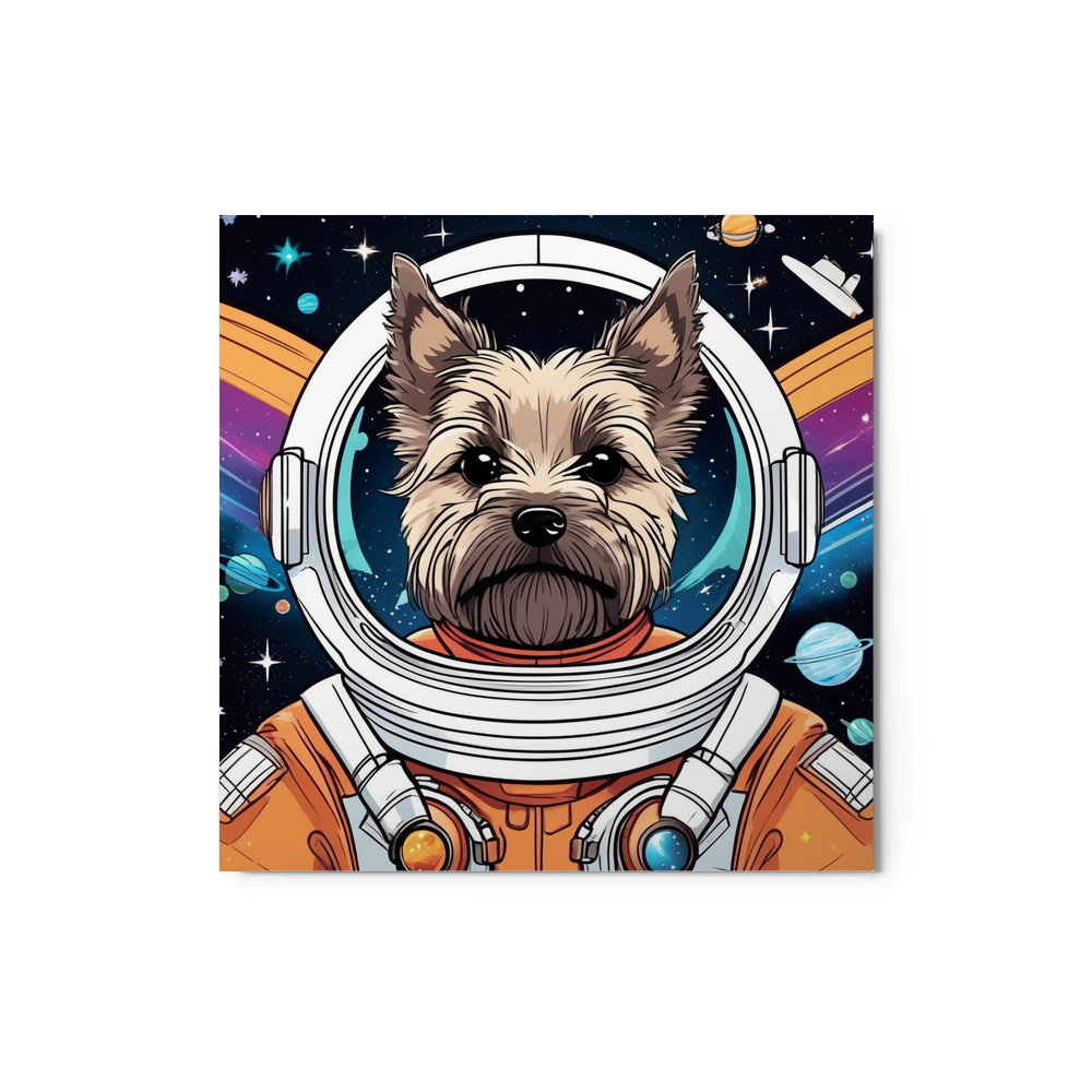 PugMug Custom Cairn Terrier Metal Print