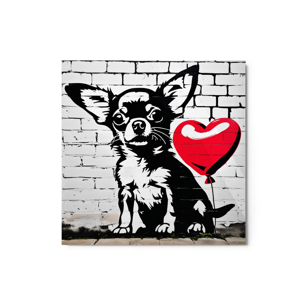 PugMug Custom Pet Metal Print