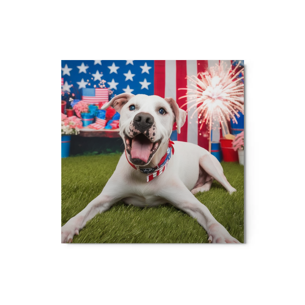 PugMug Custom Melody Metal Print