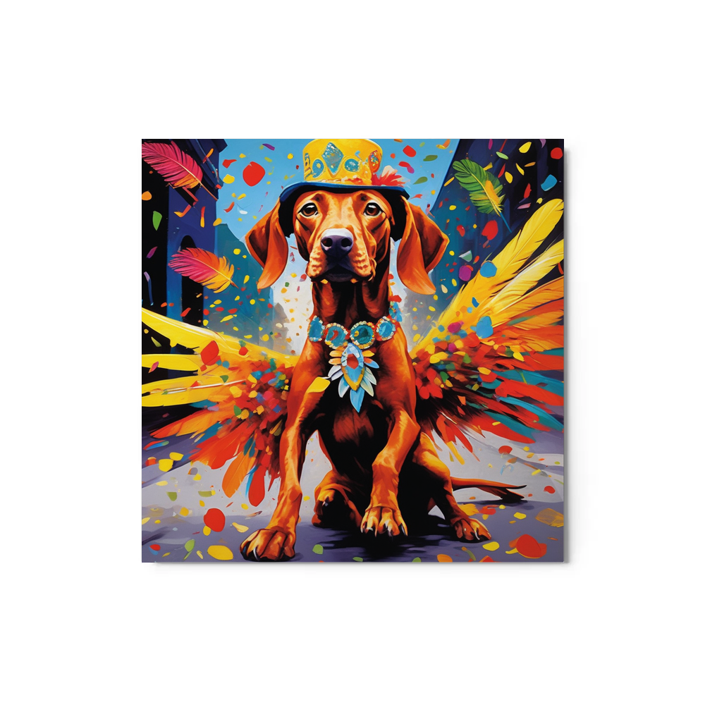 PugMug Custom Pet Metal Print