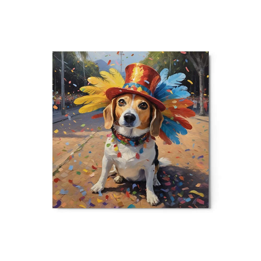 PugMug Custom Munchkin Metal Print