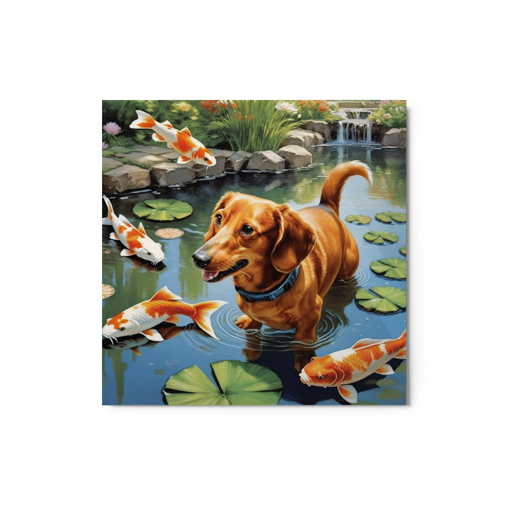 PugMug Custom Rex Metal Print