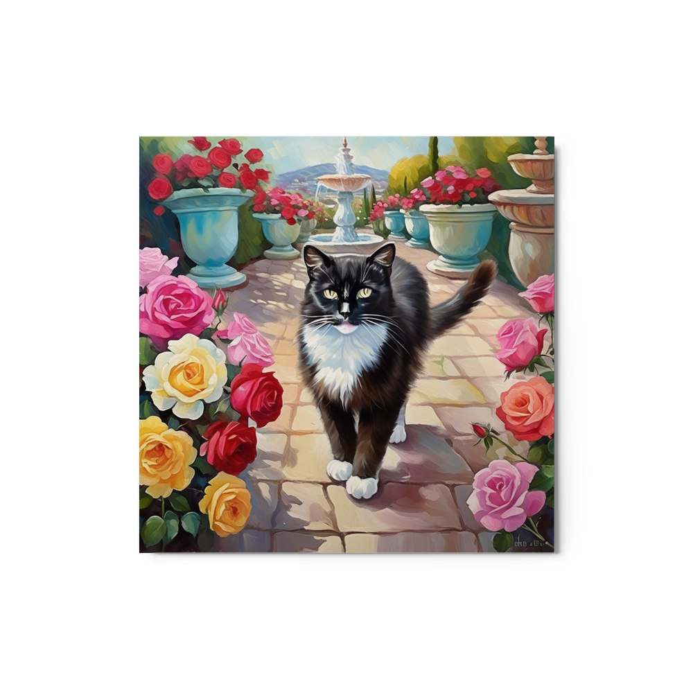 PugMug Custom Peerie Metal Print