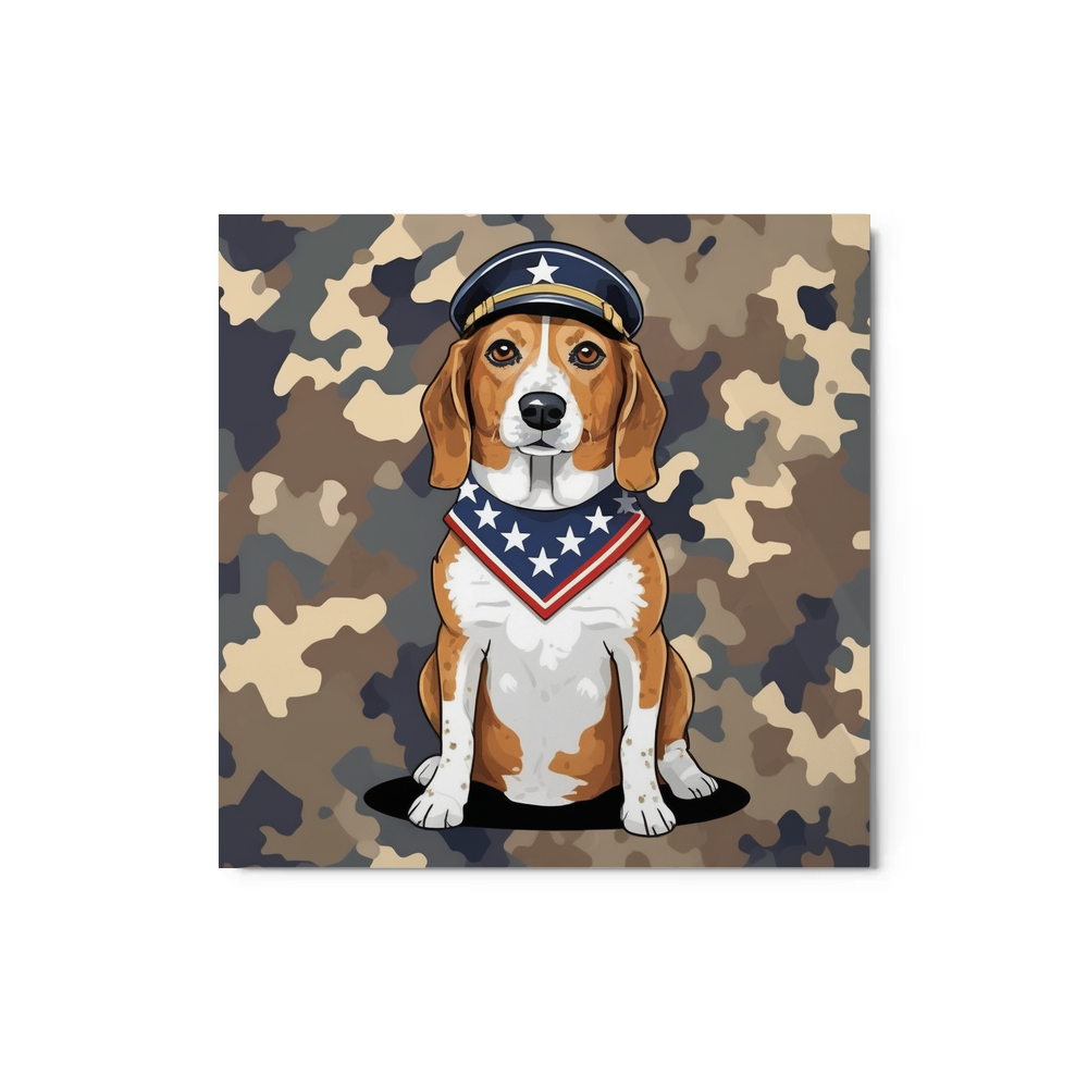 PugMug Custom Munchkin Metal Print