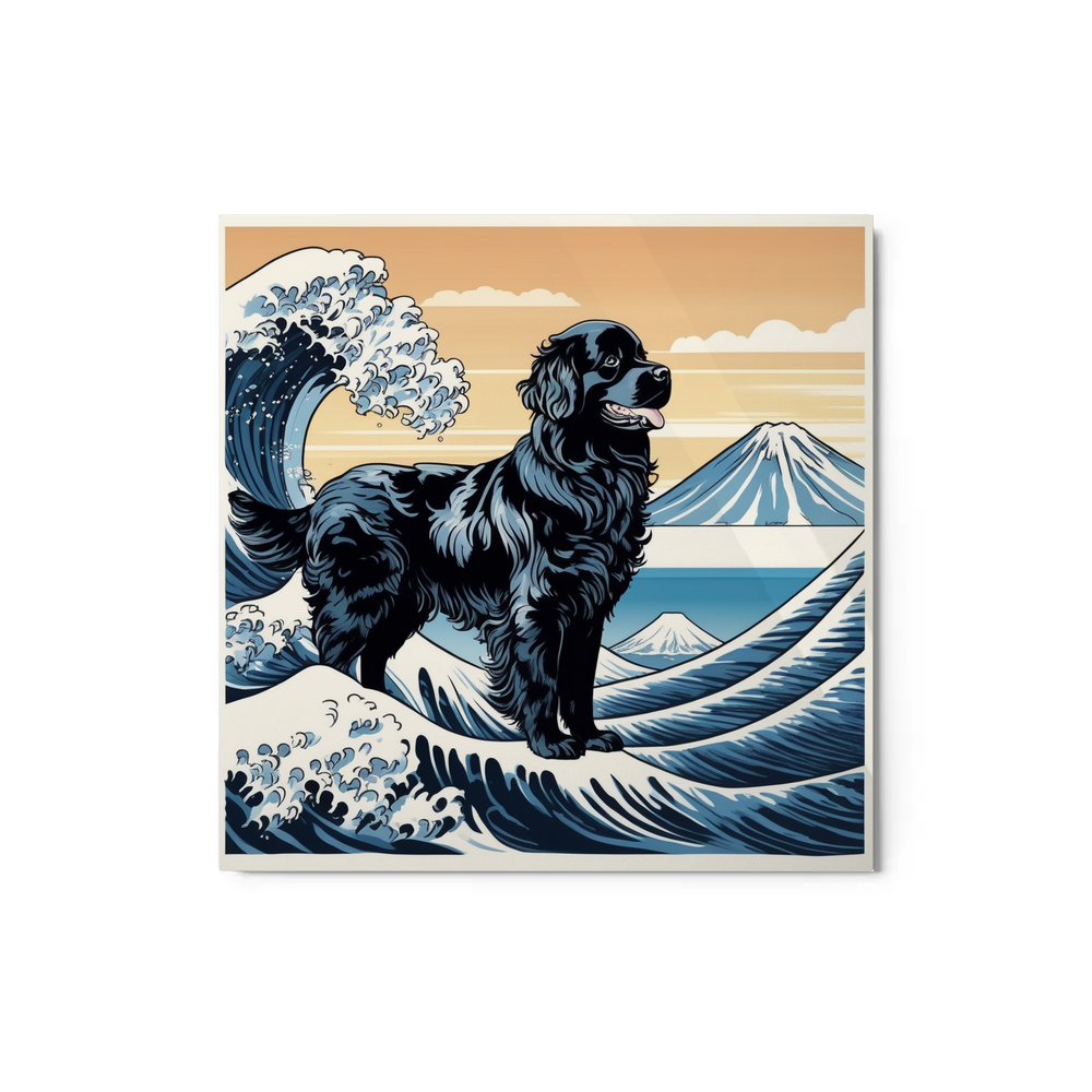 PugMug Custom Newfoundland Metal Print