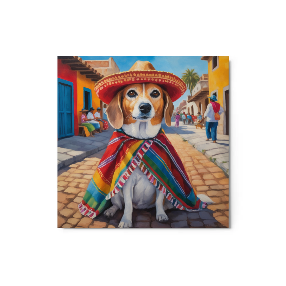 PugMug Custom Munchkin Metal Print