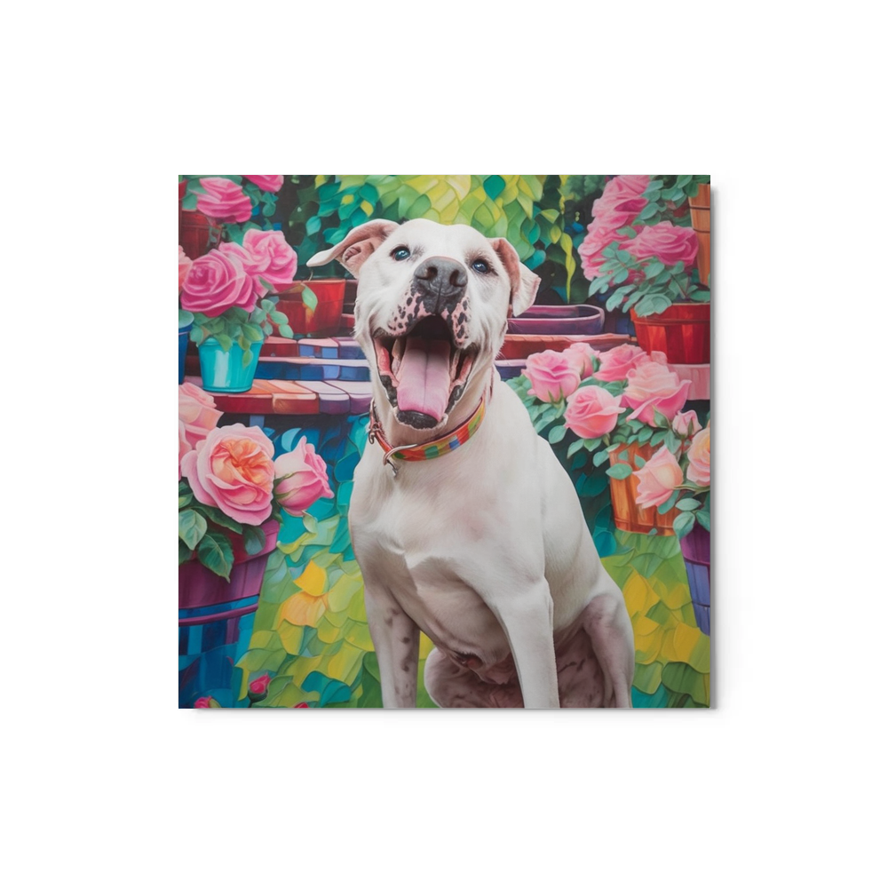 PugMug Custom Melody Metal Print